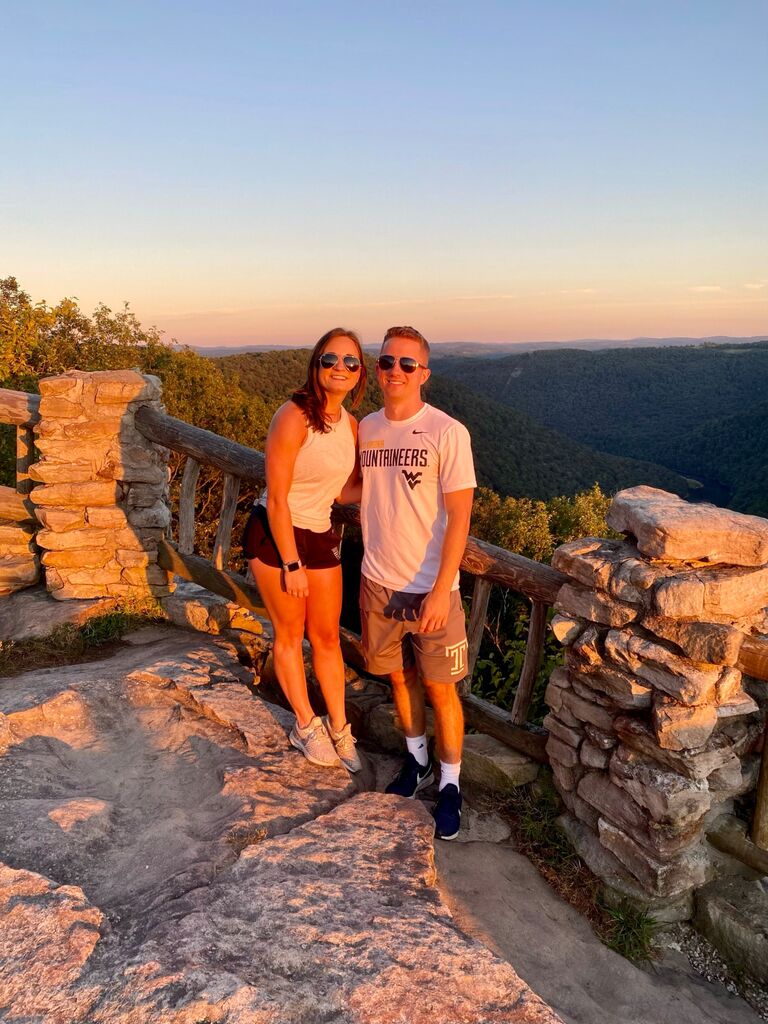 Visiting Andrew in West Virginia