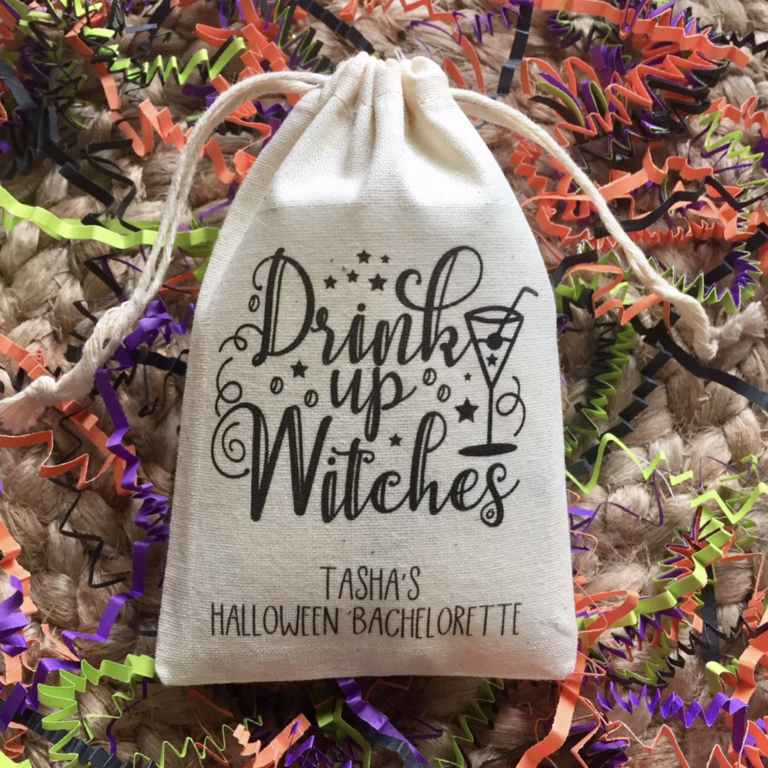 ASSEMBLED Halloween Wedding Hangover Kit, Boochelorette Favors