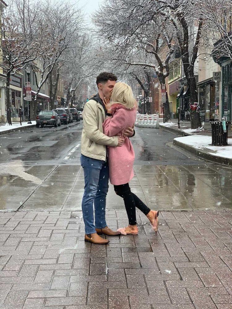 First official photo as a couple 📸 
