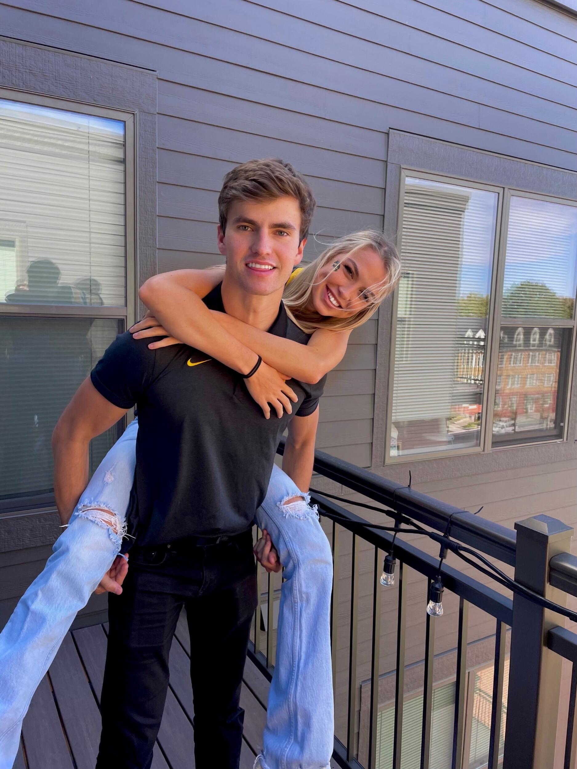 Our story starts out from two people meeting through some friends, which then lead to them being inseparable.  