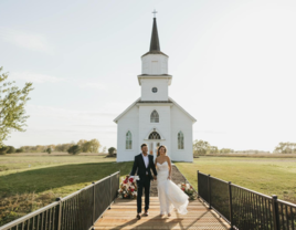 Beaver Creek Chapel at Country Orchards small wedding venue in Harrisburg, South Dakota