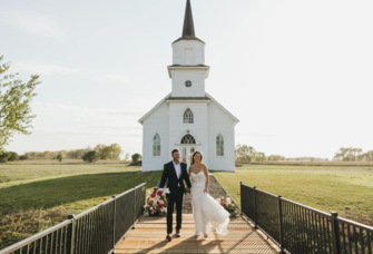 Beaver Creek Chapel at Country Orchards small wedding venue in Harrisburg, South Dakota