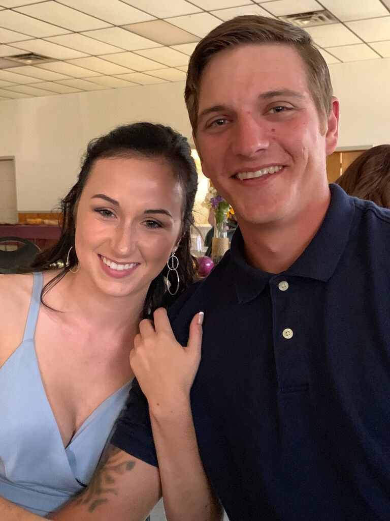 Our very first photo together.