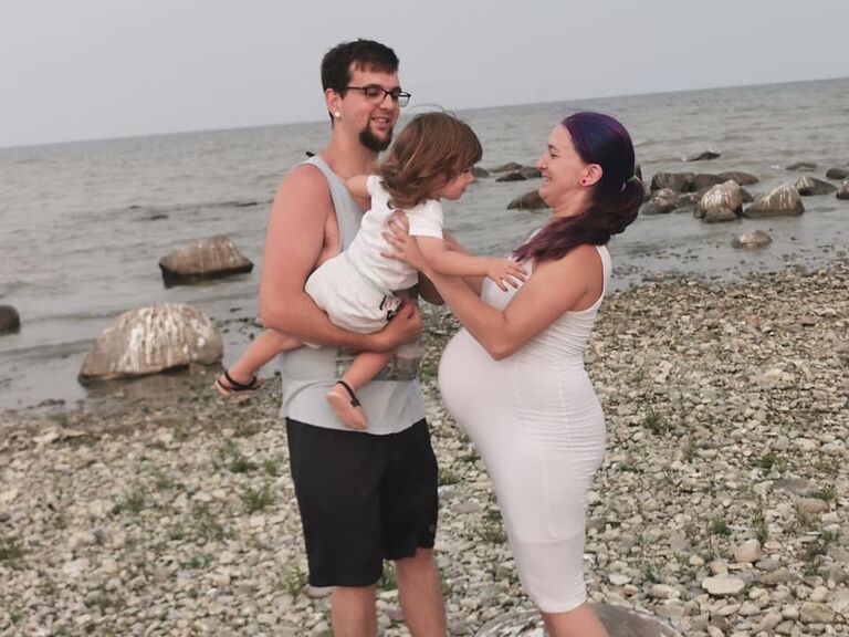 Alex, Steph and Jaxson.
Awaiting the arrival of our second baby, Xavier. 