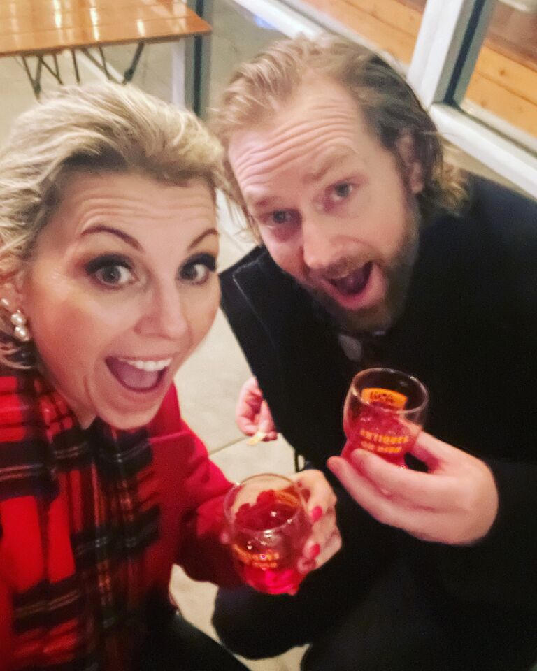 We plan to never grow old... and while we're not much for drinking these days, we still find ways to live like we're young... even with non-alcoholic shots ;)