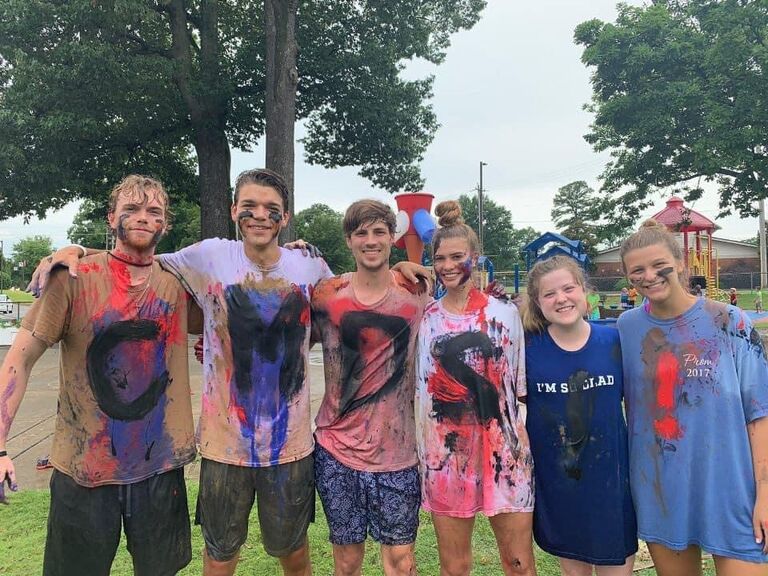 We met while working together at a summer camp!