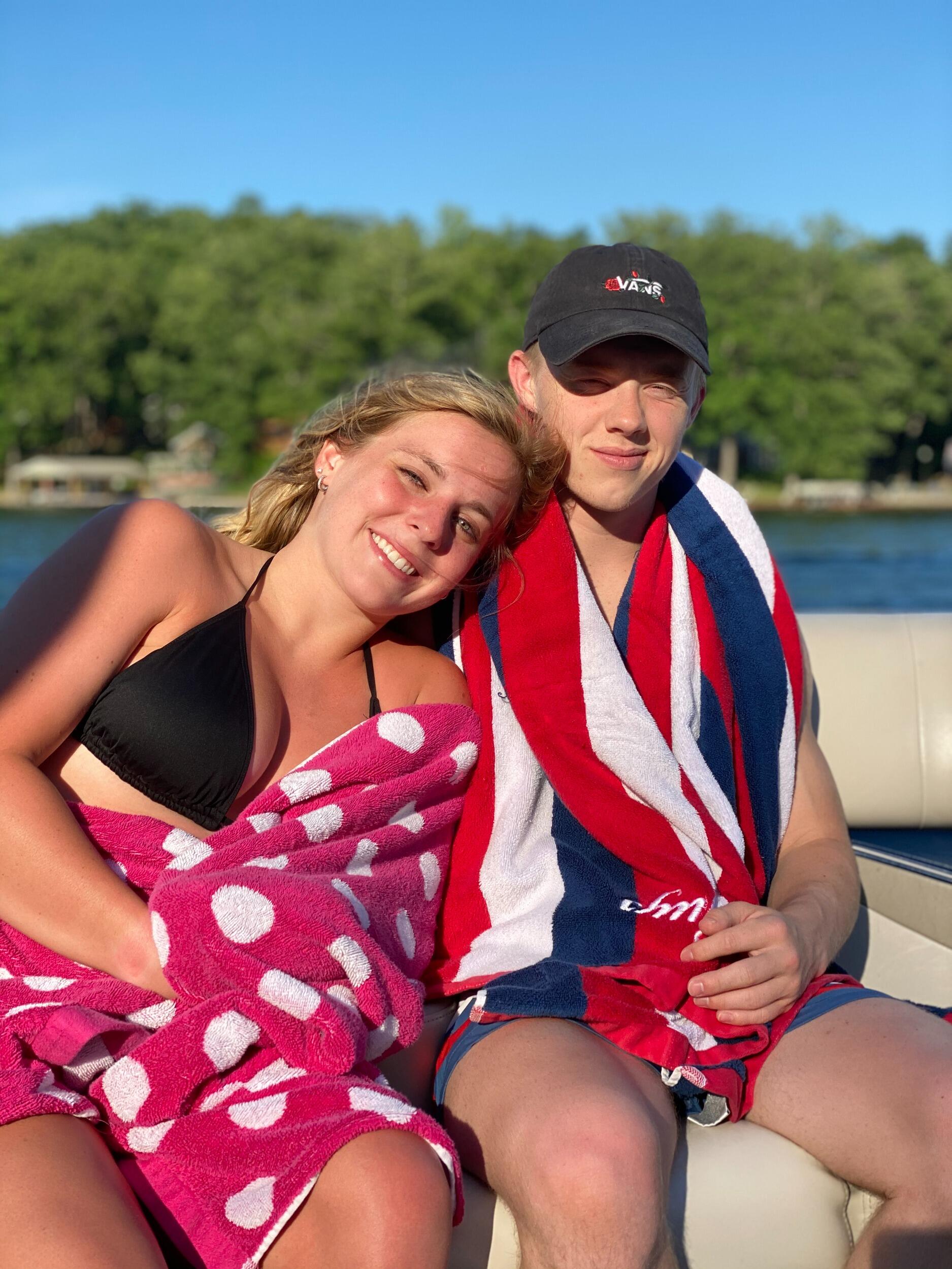 Lots of days on the lake during Covid.