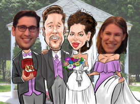 Perlins Party Pictures - Caricaturist - Rego Park, NY - Hero Gallery 2