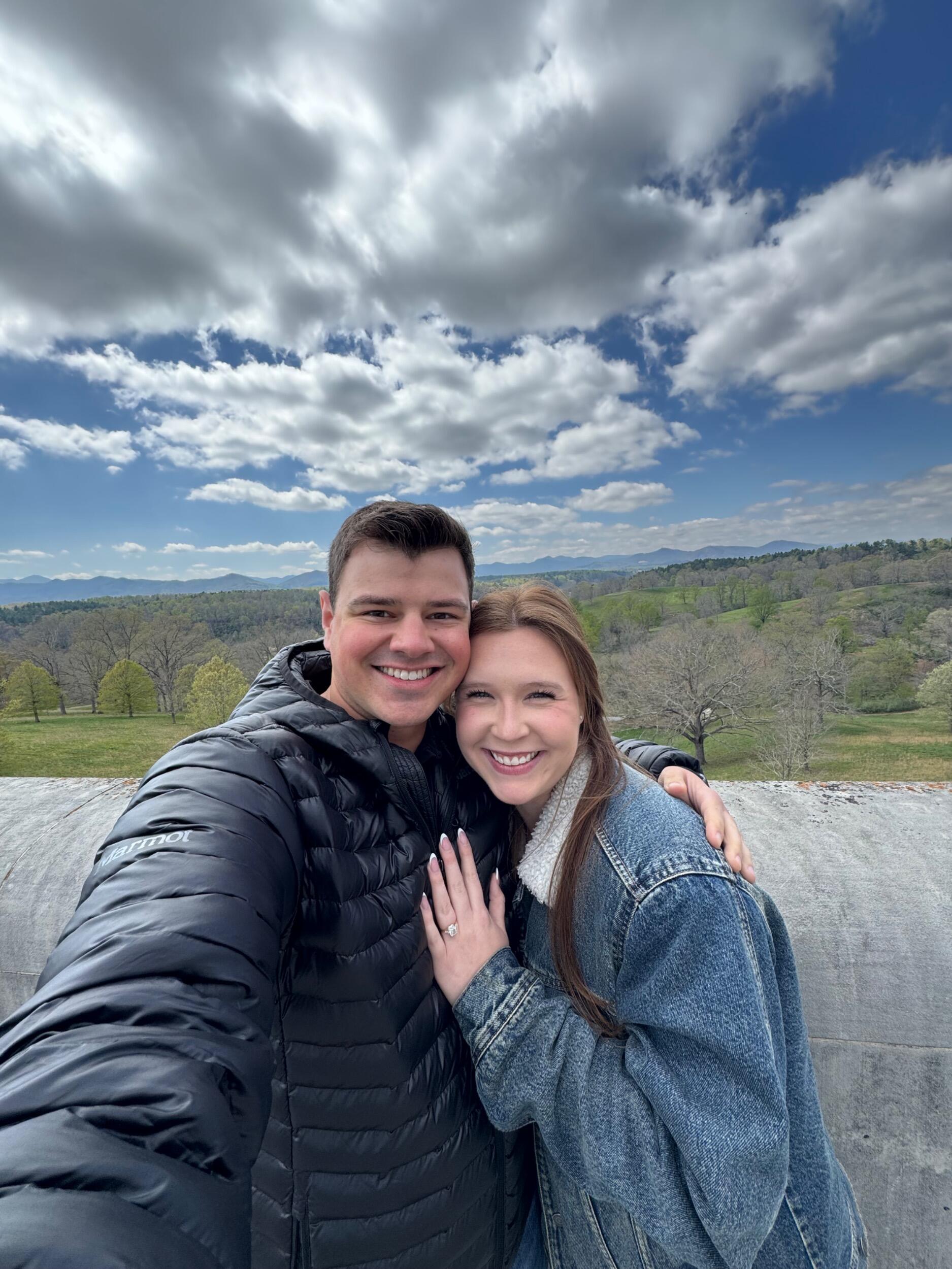 Day after the proposal at the Biltmore