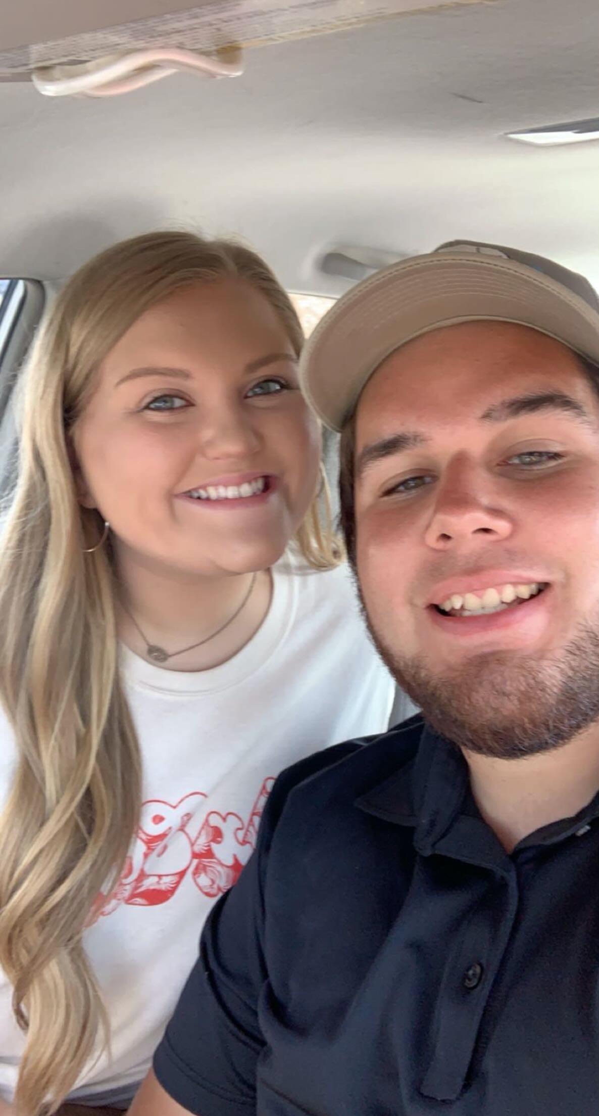 Gabby's first day of sophomore year at JSU and Joey's first day of junior year at JSU
