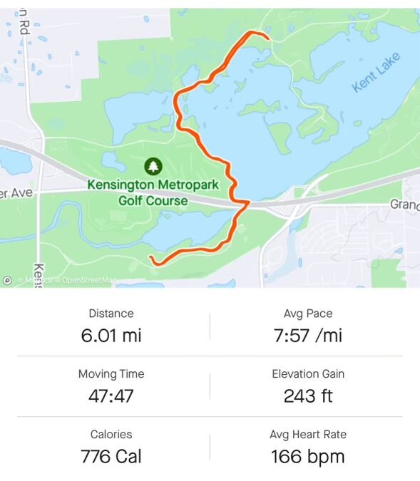 Liz and Connor go on a run for their first date and both put it on Strava (an app to track athletic endeavors)