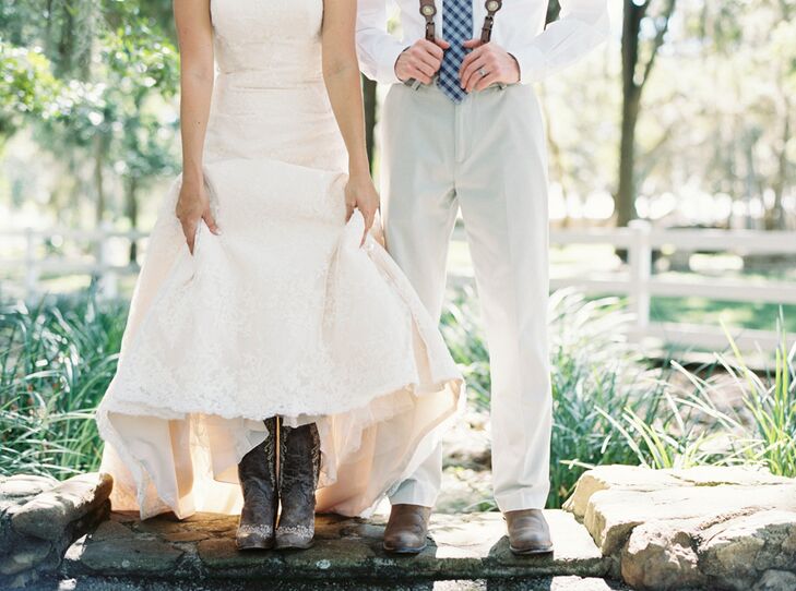 farm casual wedding attire