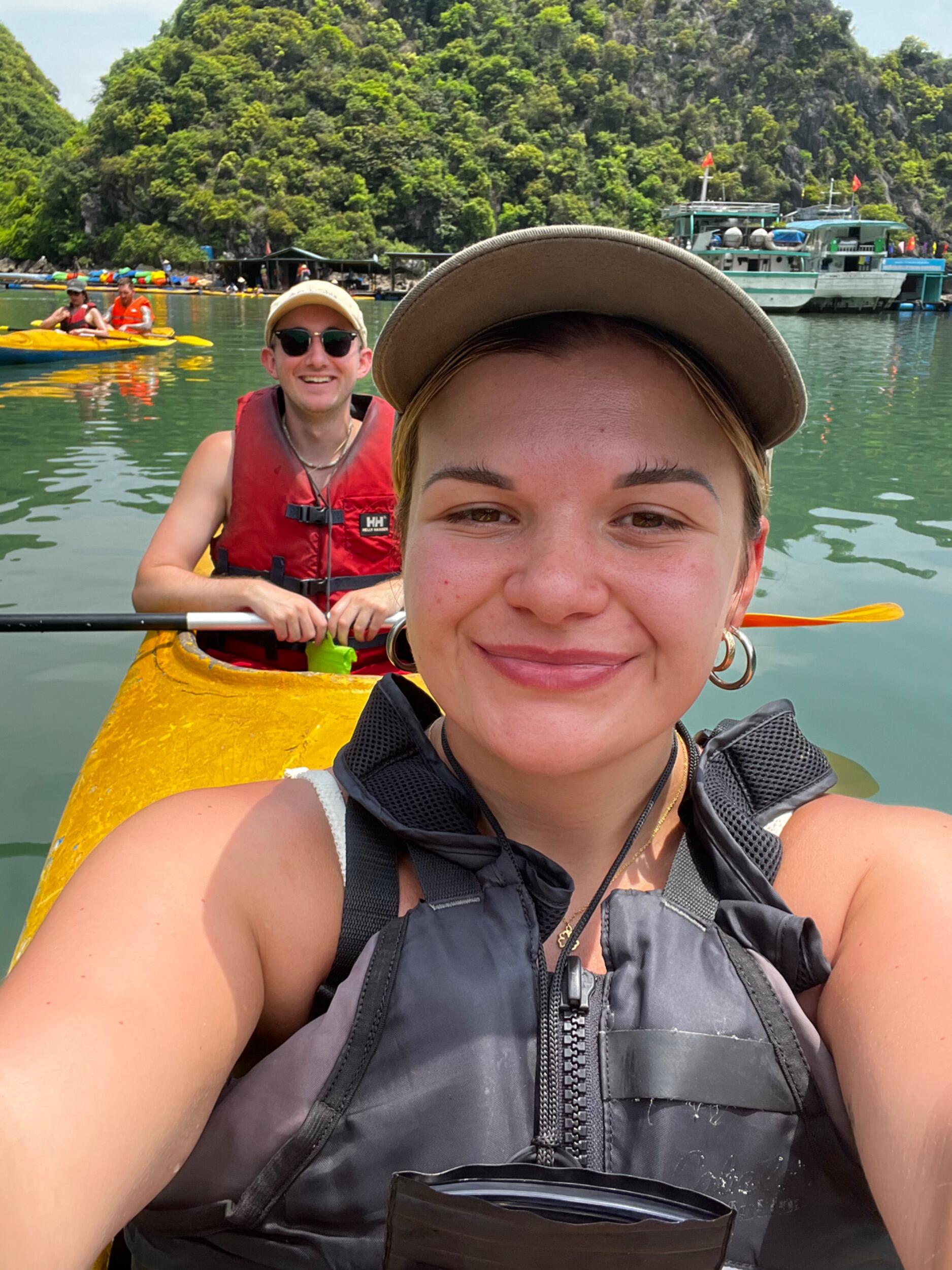 We upped and left travelling for five months - we had the best time of our lives. Just two silly cats. A few near death experiences was relationship building.