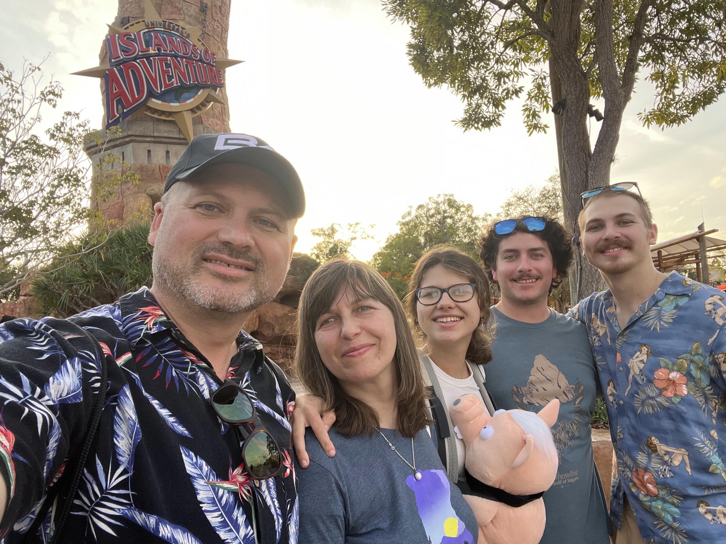 Devon visits Florida for the first time, where Thanksgiving means warm weather, pool parties, and theme parks.