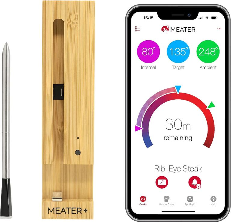 Wireless bluetooth meat thermometer, wedding gift under $100