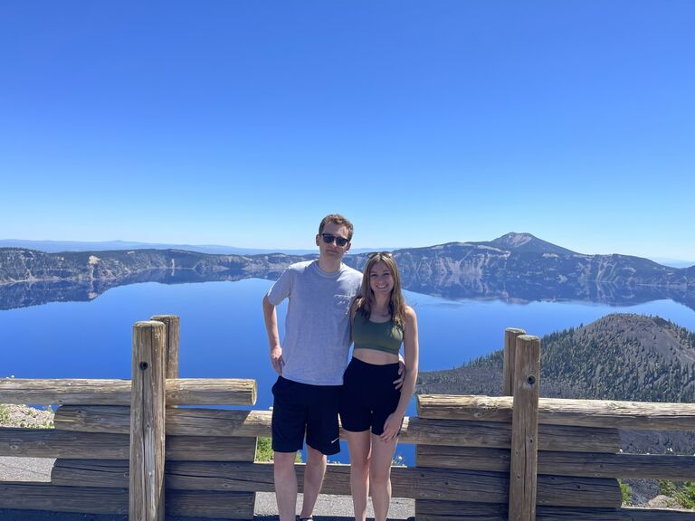 First trip to Crater Lake together.