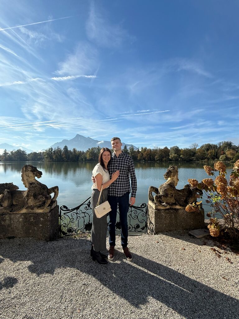 Exploring our wedding venue over Maria's 30th birthday!
