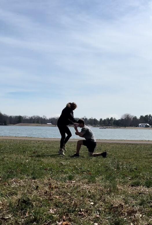 Derick proposed to Alyssa.