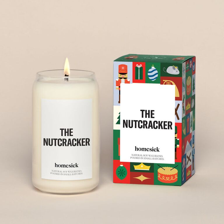 Holiday-scented candle in-law gift