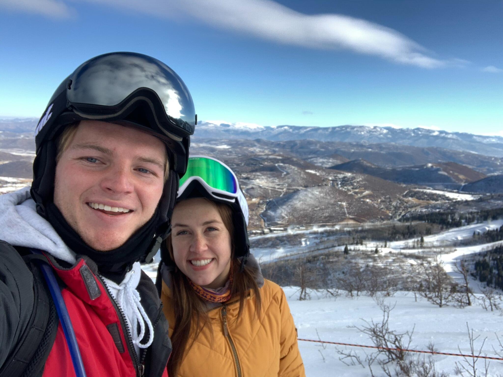 Spending the whole ski season in Park City together. 