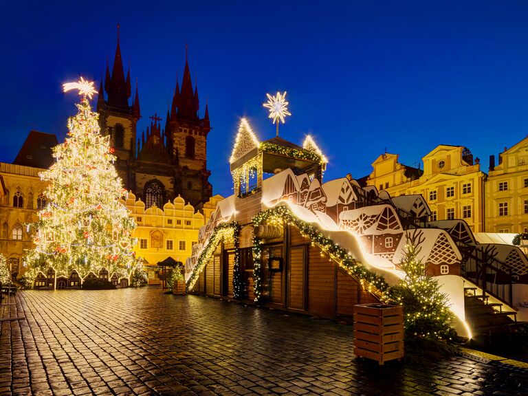 Christmas Old Town Square in Prague
