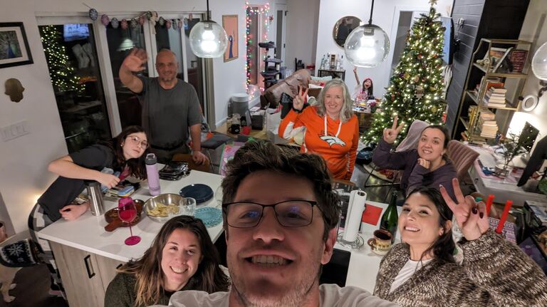 Partying into the New Year with the Matlock family (featuring Cassi Sullivan) 