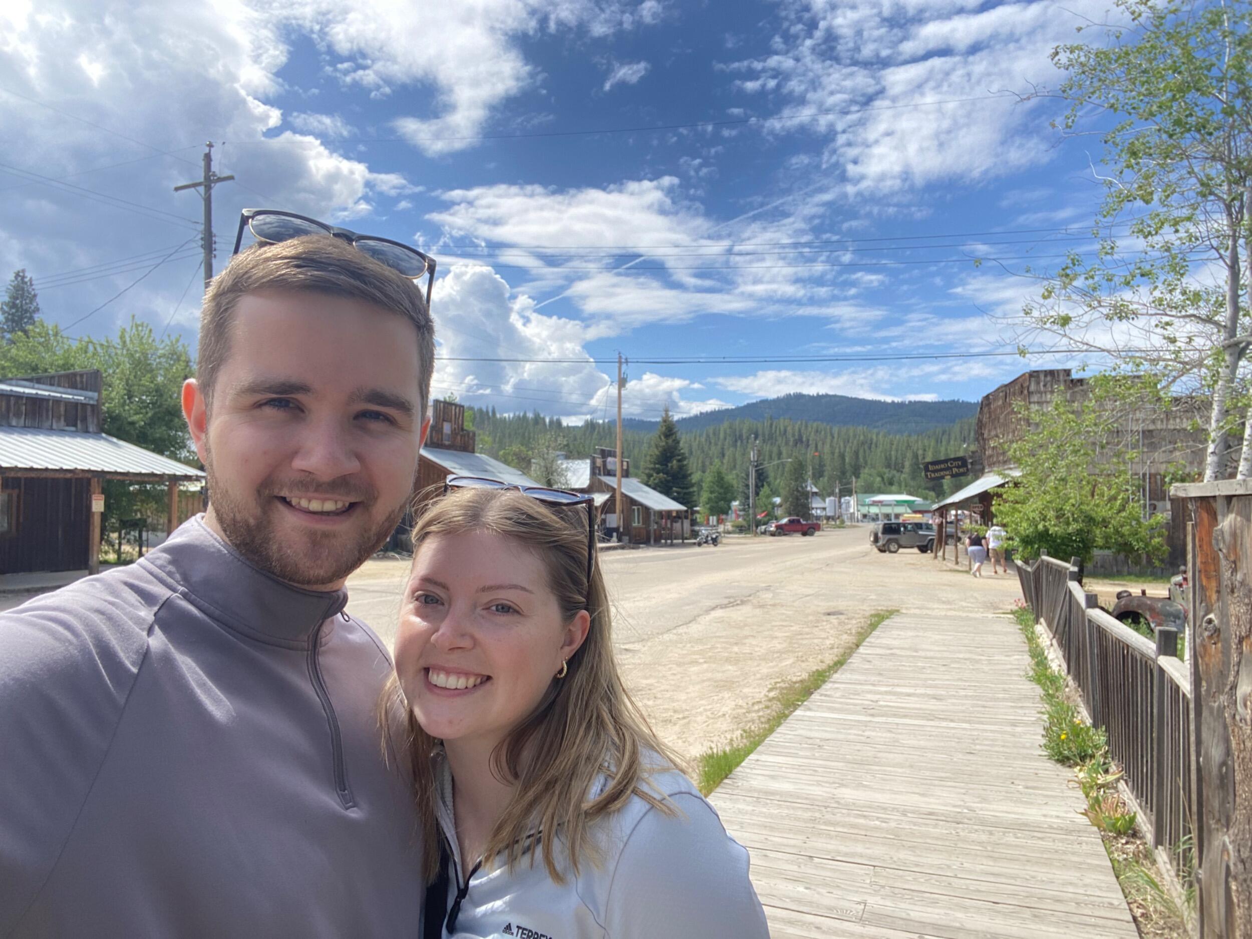 Went back stateside for our North-West road trip - we went to Seattle, Boise, Bend, Eugene, Portland and some random places in between like this place - Idaho City, a town of dirt, trees and some scary looking locals.