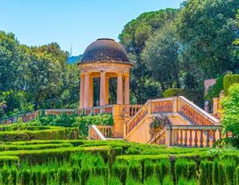 Parc del Laberint d'Horta in Barcelona, Spain