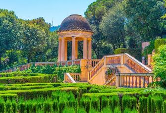 Parc del Laberint d'Horta in Barcelona, Spain