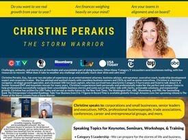 Christine Perakis - Motivational Speaker - Los Angeles, CA - Hero Gallery 1
