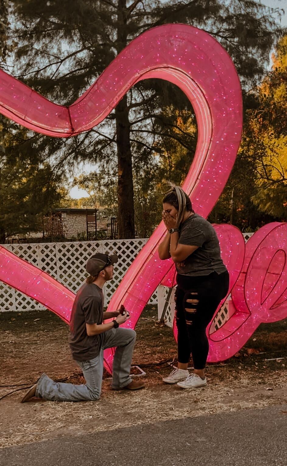 Izabella said YES!