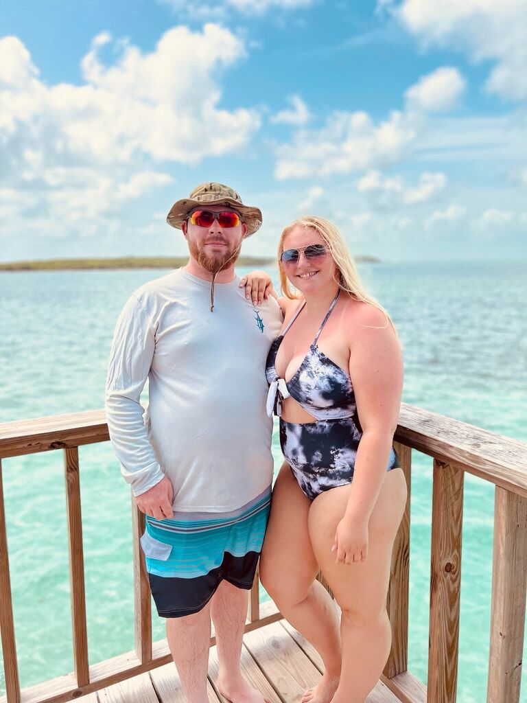 Our First vacation together in the Bahamas 