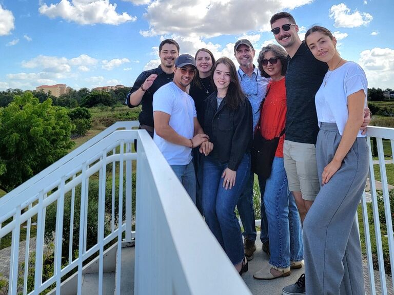 Went to a vineyard with family