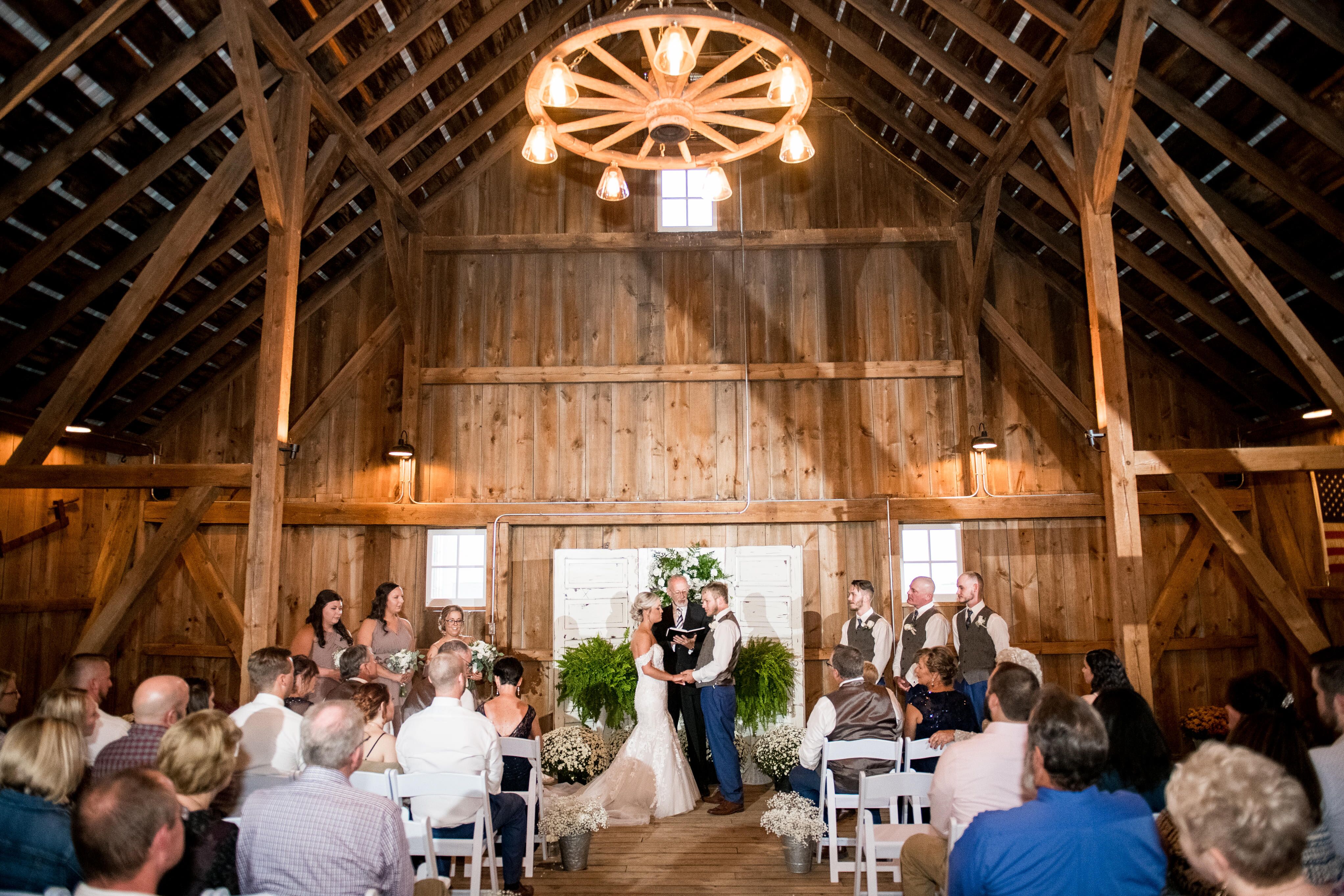 The Barn at Woodworth | Reception Venues - Onarga, IL