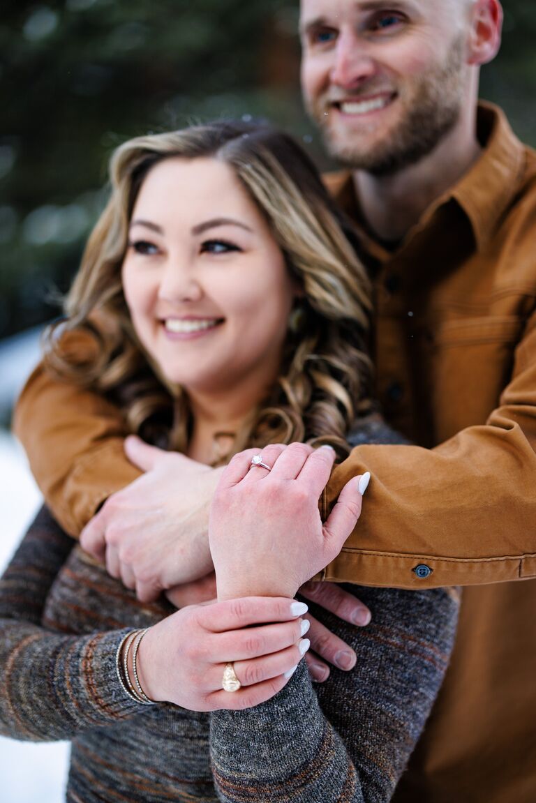 We spent the weekend checking out Pagosa Springs and skiing Wolf Creek. Tom popped the question and Stephanie said YES!