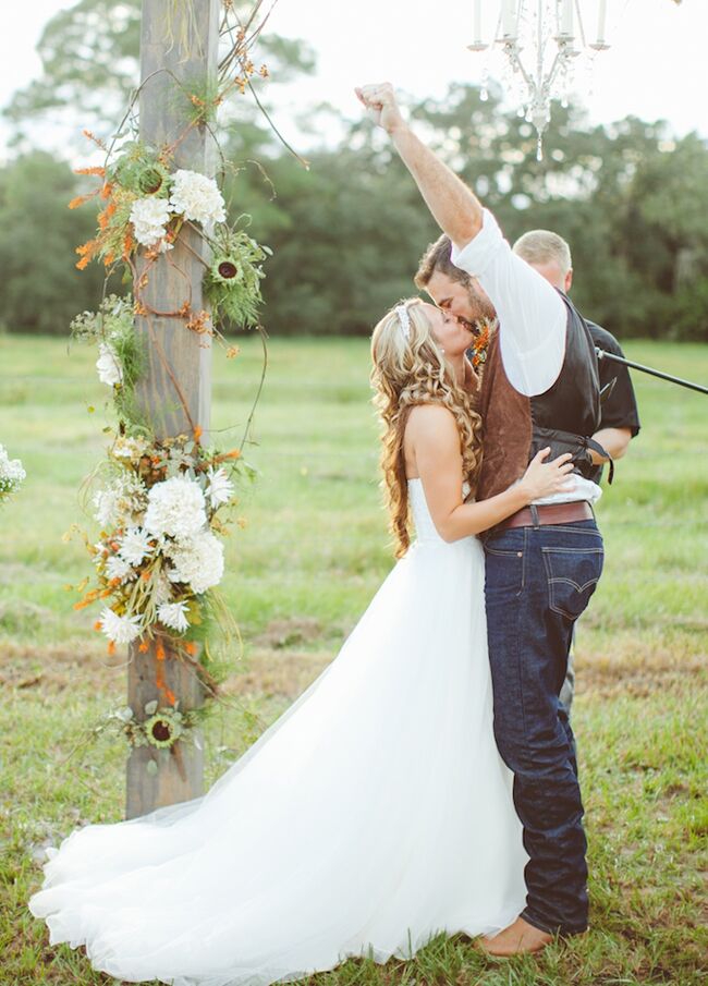 Awesome First Kiss | J Photography | Blog.theknot.com