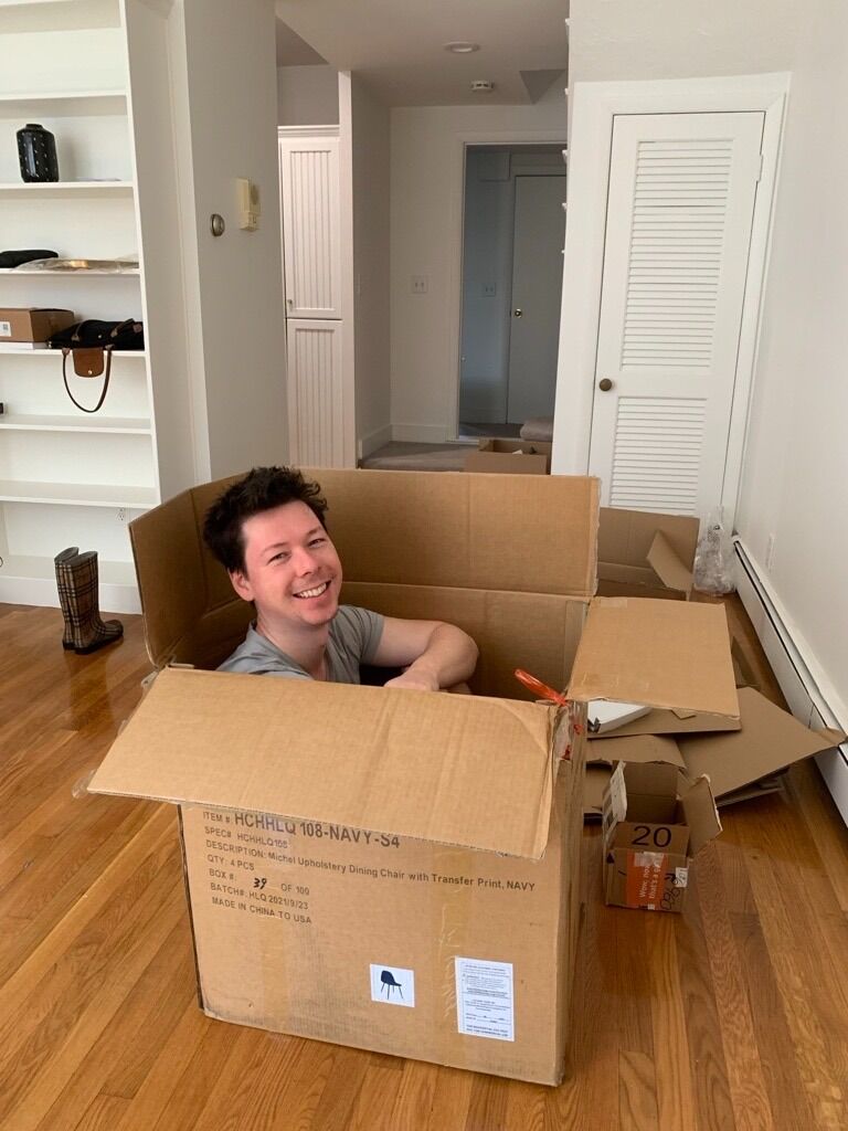 We moved to Boston