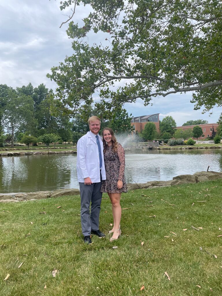 Eric's Physician Assistant White Coat Ceremony.