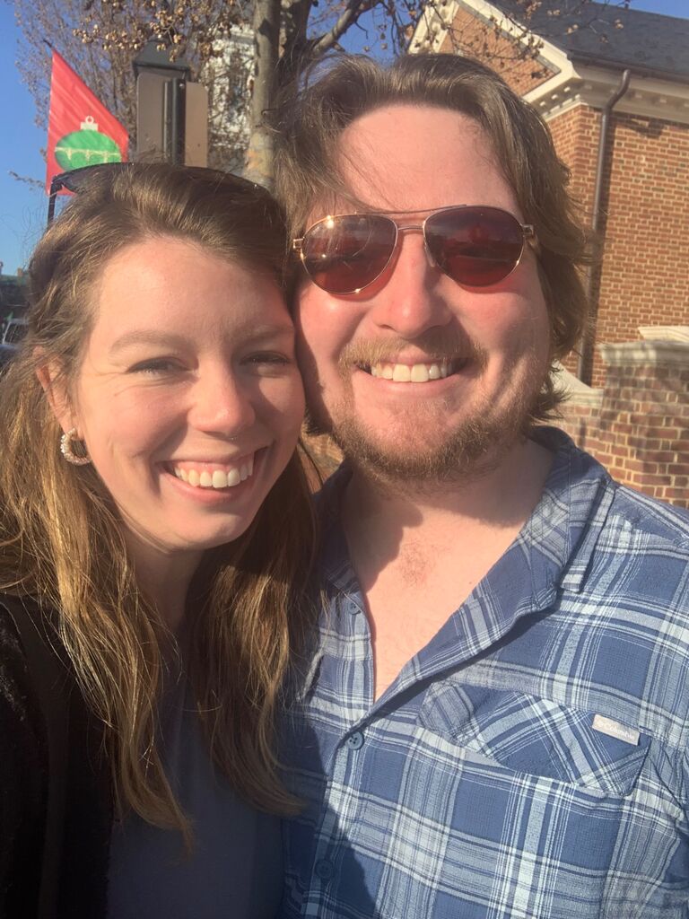 Officially acquiring our marriage license!