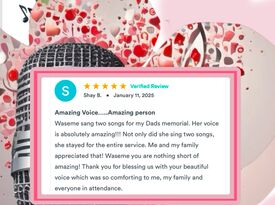 Waseme Saangz, LLC - Singer - Washington, DC - Hero Gallery 3