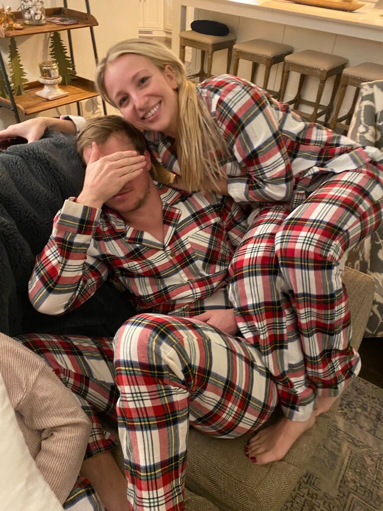 Christmas time! And still can't believe I got him to wear these PJs ;)
