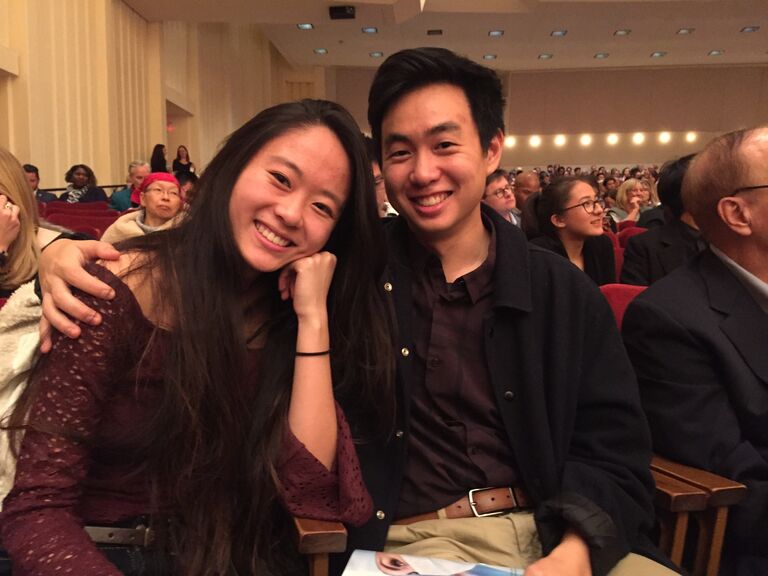 Night at the Atlanta Symphony Orchestra. Sunny definitely didn't fall asleep halfway through the performance. Listen, it was finals week, okay?