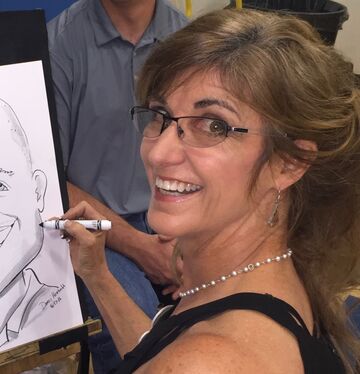 Ultra Fun Event Art - Caricaturist - Carlsbad, CA - Hero Main