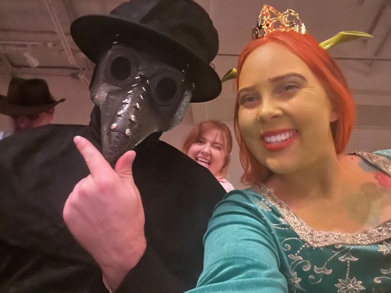 The Necromancer and Fiona -- Halloween 🎃
*Arguably the best picture here*