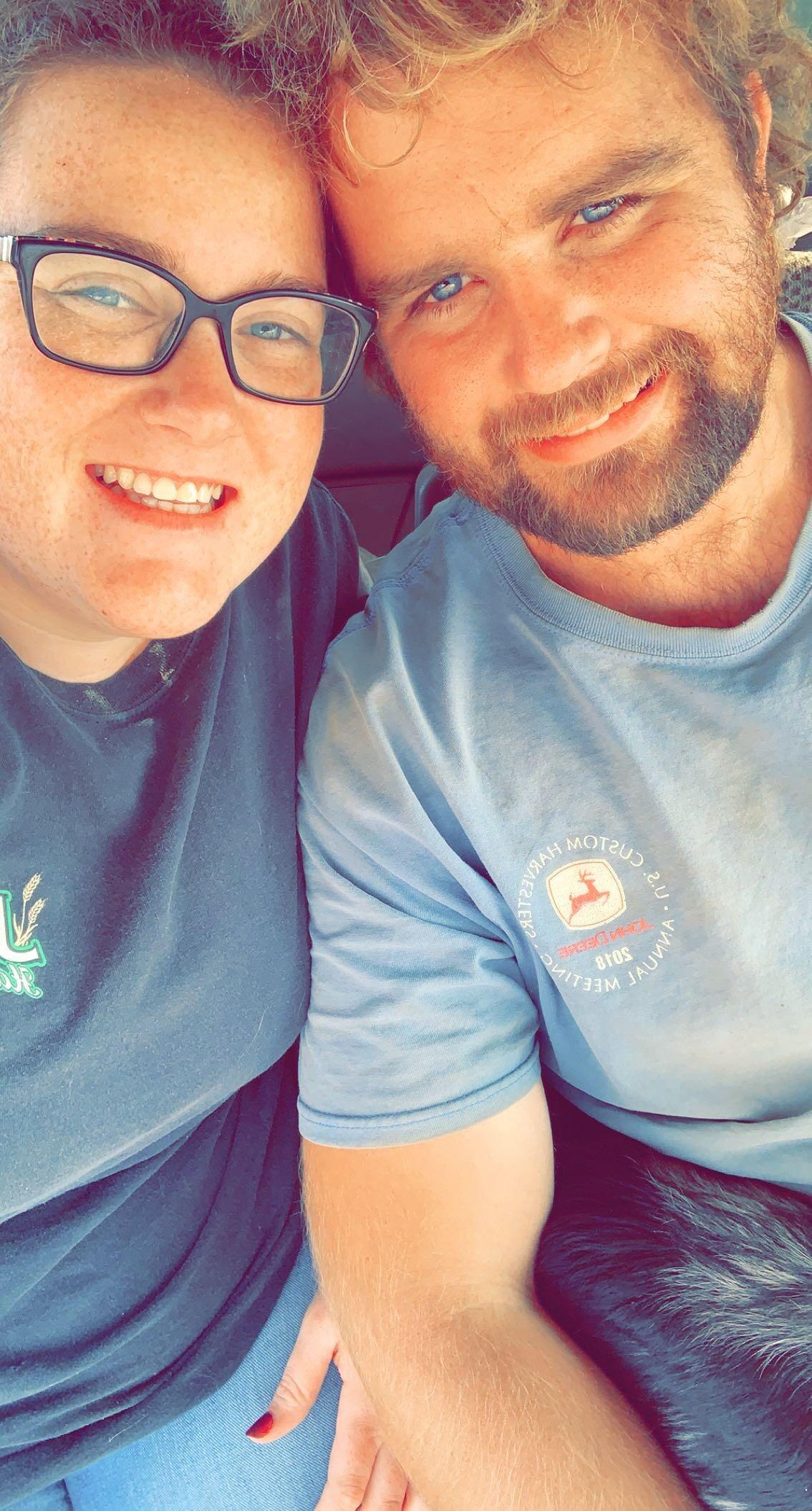 Enjoying our time in the harvest field! 