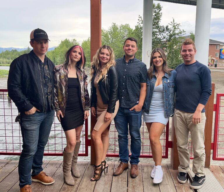 Meeting the Velasquez fam for the first time in Alaska