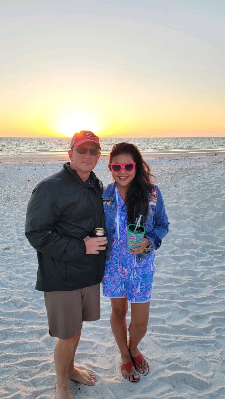 Two Turtles in love 🐢🩷🐢

* One of the many beautiful sunsets at Mel and Dave's beach. 