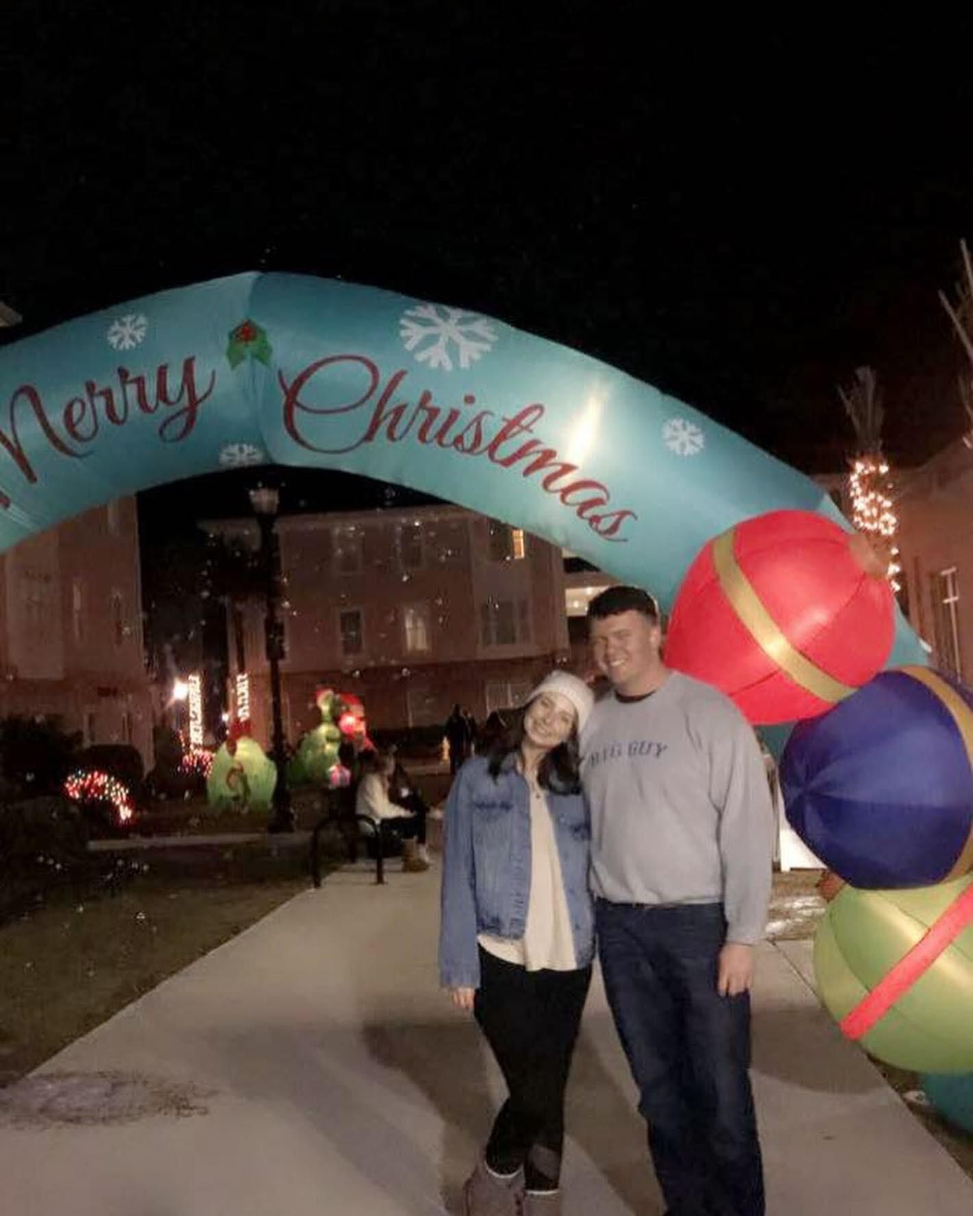 Kayla moved to Beaufort and was attending the University of South Carolina-Beaufort. Kayla and Michael attended USCB's "Winter Wonderland", less than a month after dating. Love had just began!