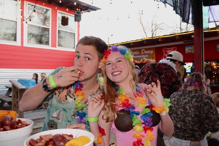 Our time at school was spent attending sorority events, traveling, and cheering on the Mississippi State bulldogs.