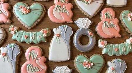 Busha's Custom Cookies  Wedding Cakes - The Knot
